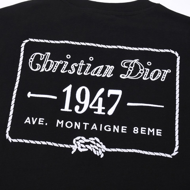 Футболка Dior Patch Pocket "Black" фото № 5