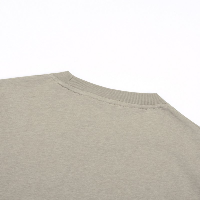 Футболка Dolce And Gabbana With An Embossed Logo "Beige" фото № 4