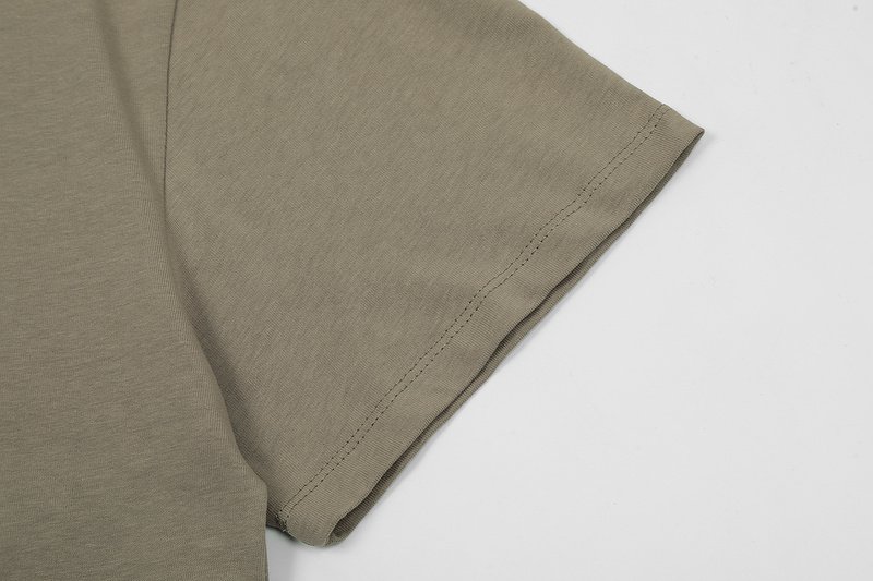 Футболка Fear Of God With A Text Logo "Brown/Gray" фото № 2