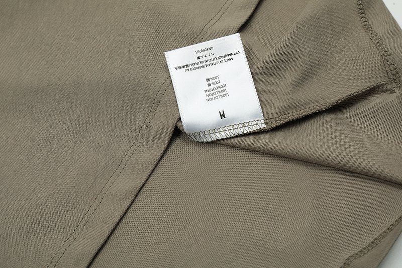 Футболка Fear Of God With A Text Logo "Brown/Gray" фото № 6