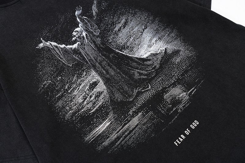 Футболка Fear Of God Prayers "Black" фото № 4