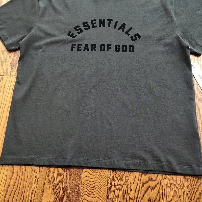 Футболка Fear Of God With Logo In The Form Of An Arch "Black" фото № 5