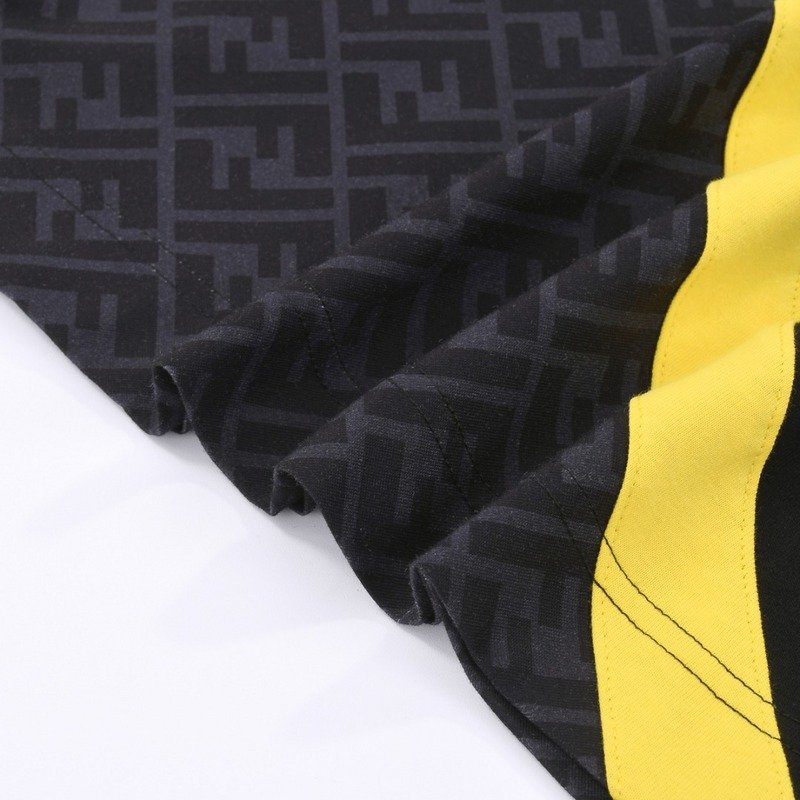 Футболка Fendi Color Separation "Black/Gray" фото № 2