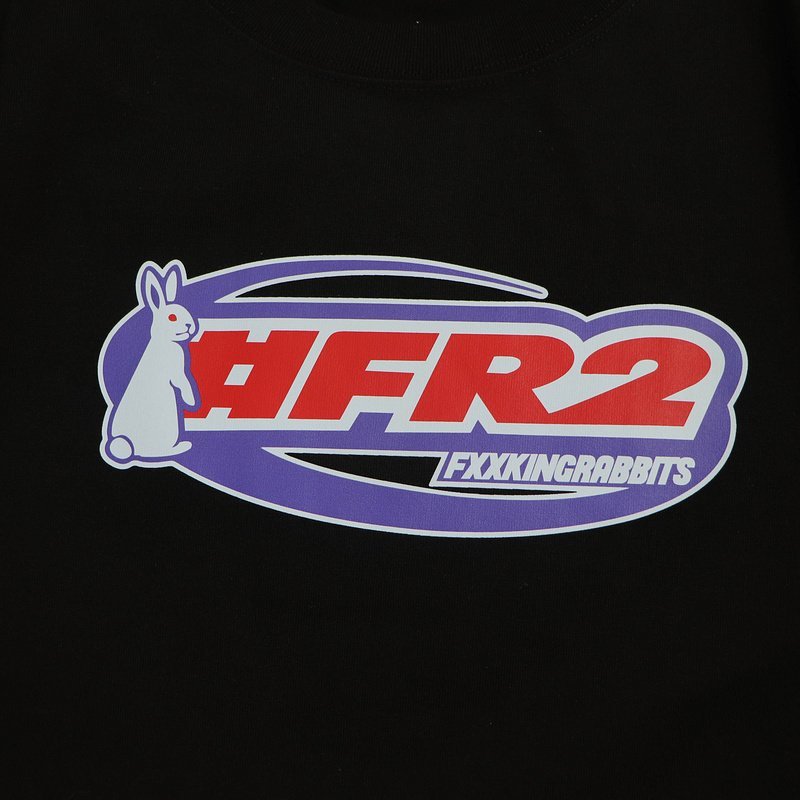 Футболка FR2 Print Text "#FR2" "Black" фото № 2