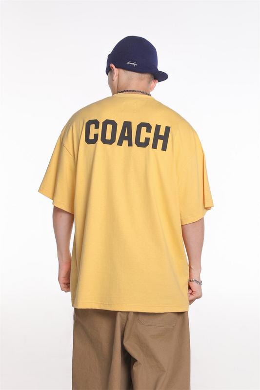 Футболка Gallery Dept Coach Logo "Yellow" фото № 2