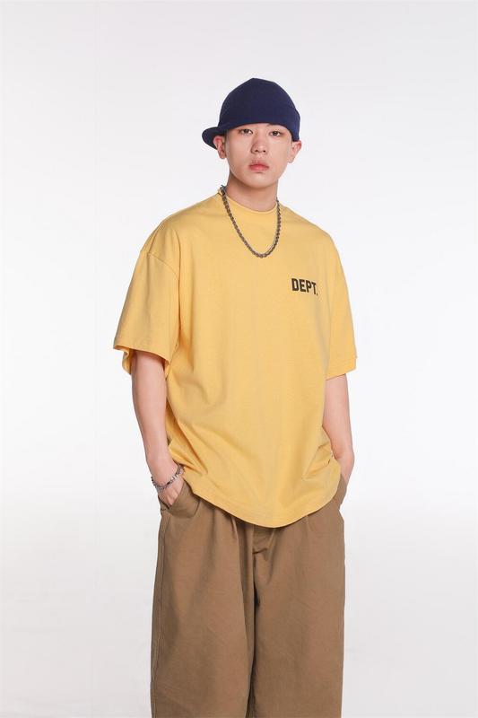 Футболка Gallery Dept Coach Logo "Yellow" фото № 4