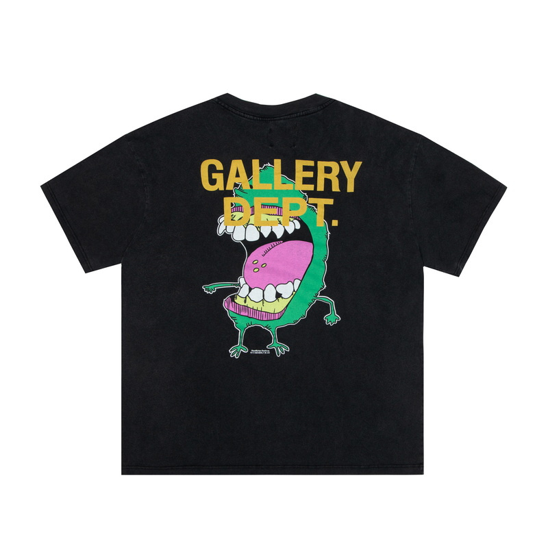 Футболка Gallery Dept With Monster Print "Black" фото № 2