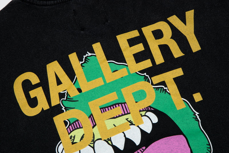 Футболка Gallery Dept With Monster Print "Black" фото № 5