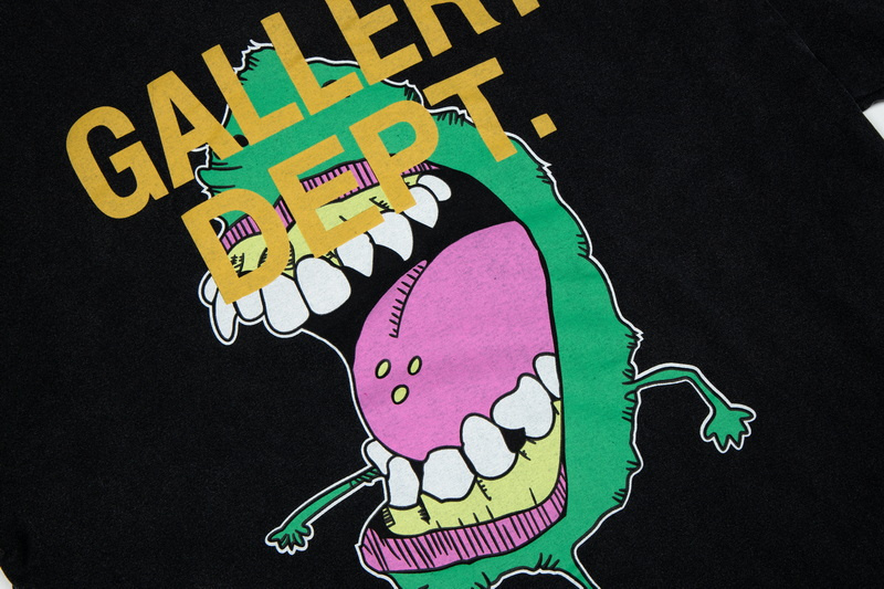 Футболка Gallery Dept With Monster Print "Black" фото № 6