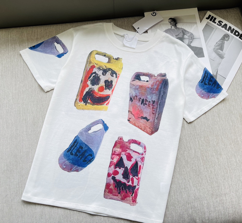 Футболка Givenchy A variety of Canister "White" фото № 7