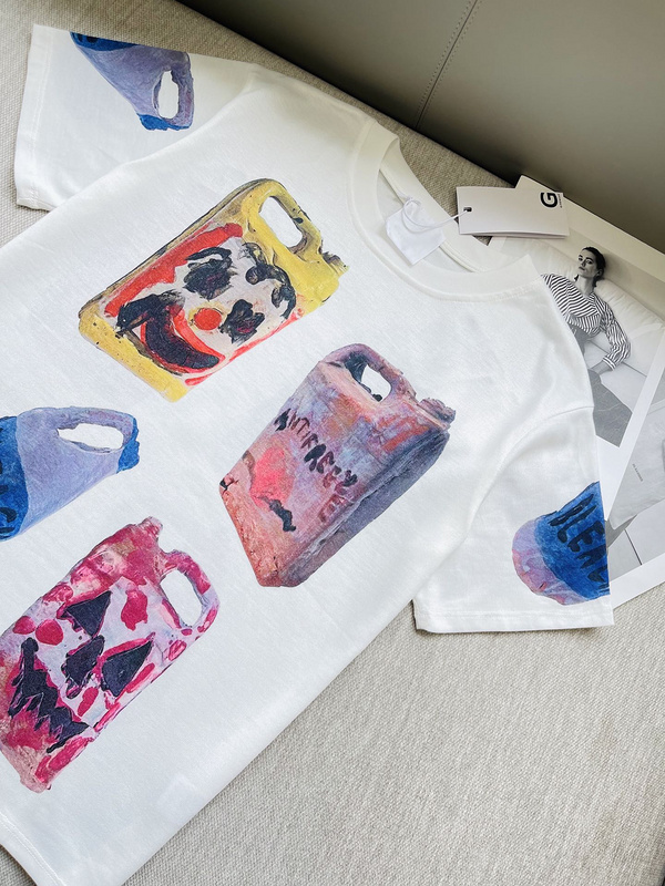 Футболка Givenchy A variety of Canister "White" фото № 8