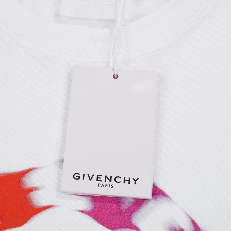 Футболка Givenchy Colorful Circle "White" фото № 4