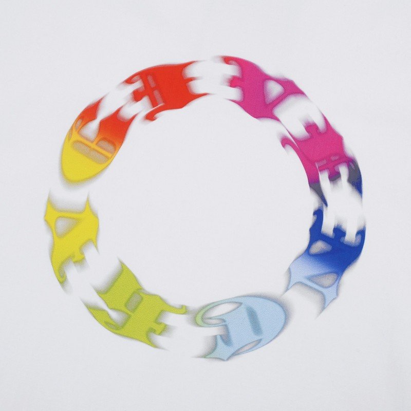 Футболка Givenchy Colorful Circle "White" фото № 6