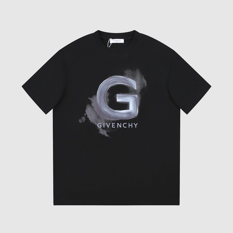 Футболка Givenchy Letter-Print "Black" фото № 3