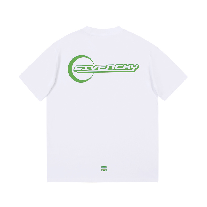 Футболка Givenchy Alien Love "White/Green" фото № 3