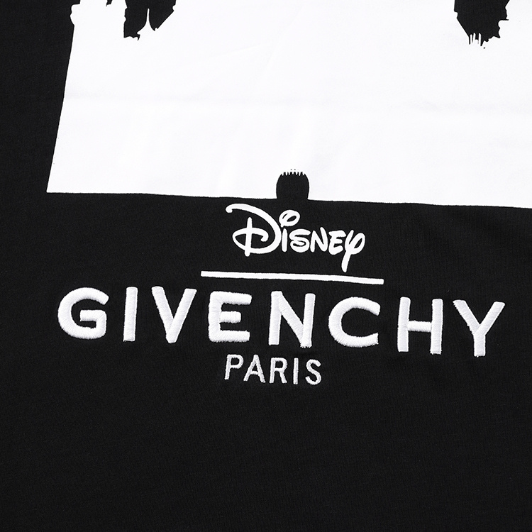 Футболка Givenchy X Disney Cold Heart "Black" фото № 2