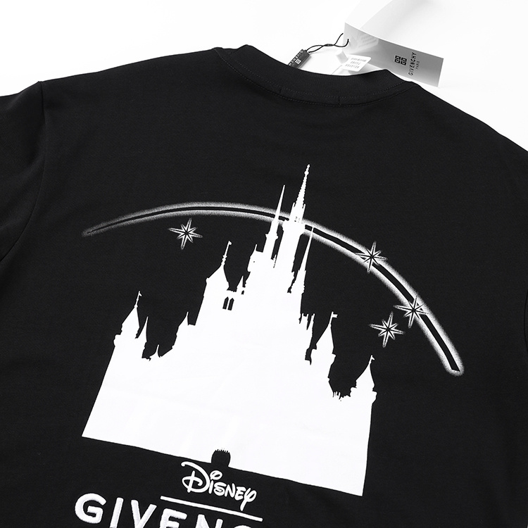 Футболка Givenchy X Disney Cold Heart "Black" фото № 5
