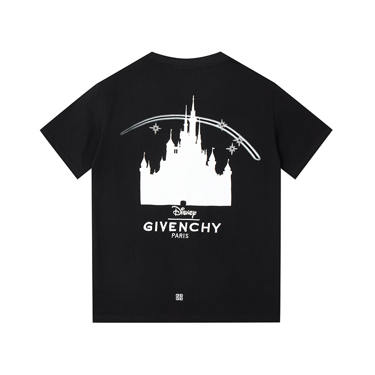 Футболка Givenchy X Disney Cold Heart "Black" фото № 8