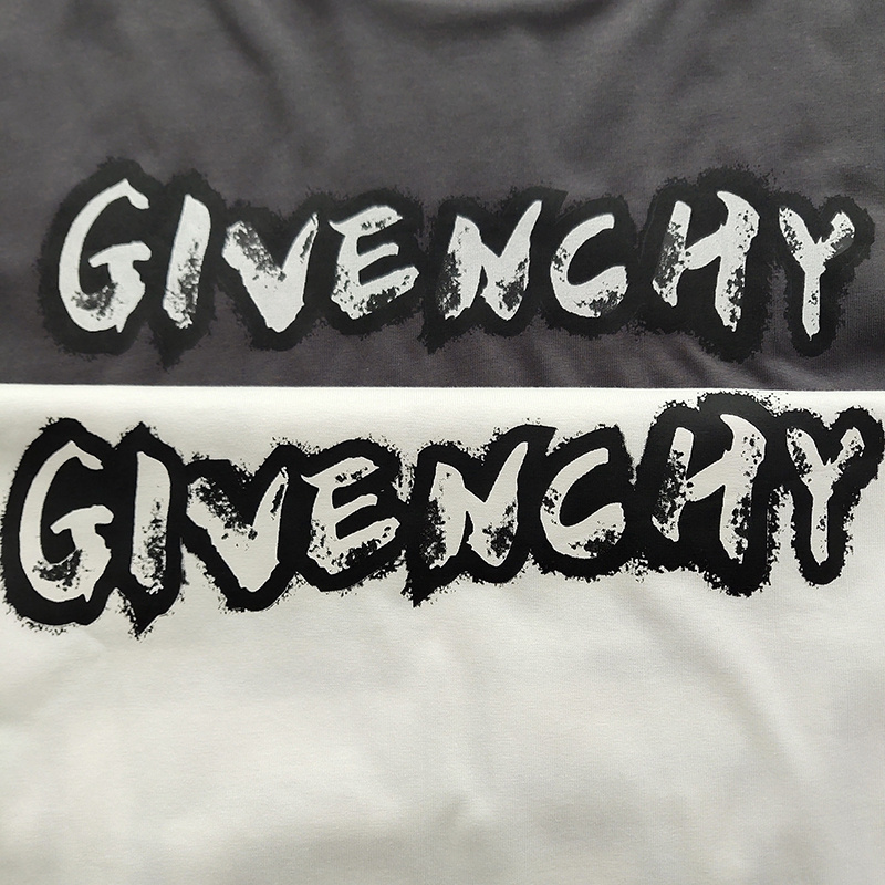 Футболка Givenchy Large Logo "White" фото № 2