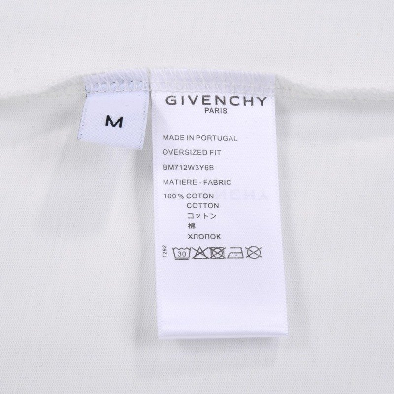 Футболка Givenchy With Logo And Number 52 "White" фото № 5