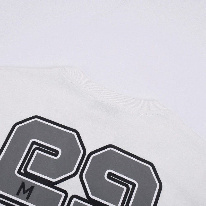 Футболка Givenchy With Logo And Number 52 "White" фото № 7