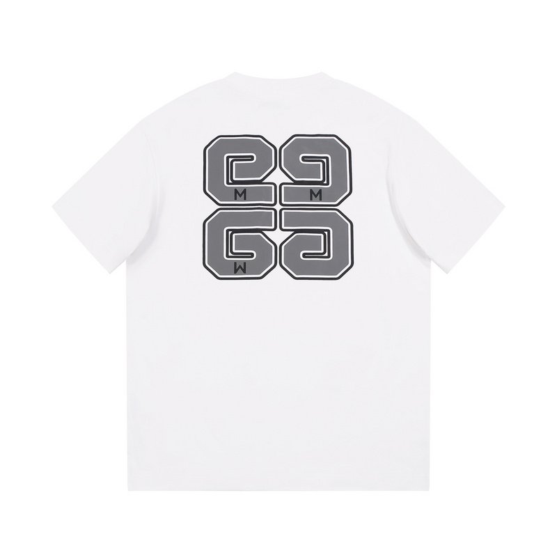 Футболка Givenchy With Logo And Number 52 "White" фото № 3