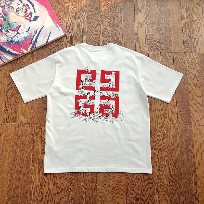 Футболка Givenchy X Disney 101 Dalmatians "White" фото № 2