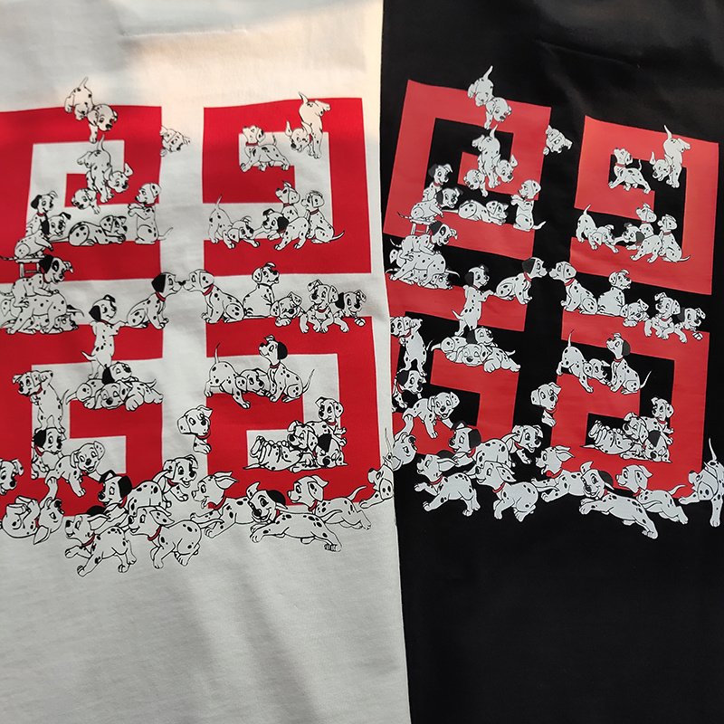 Футболка Givenchy X Disney 101 Dalmatians "White" фото № 3