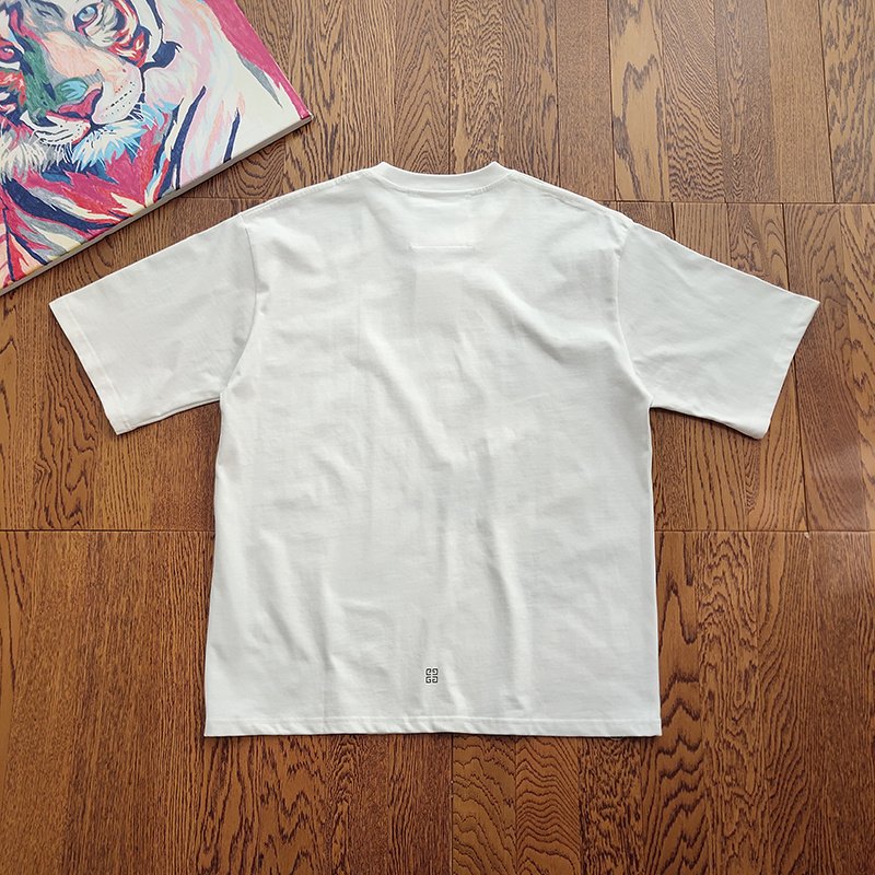 Футболка Givenchy Cotton With Logo "White" фото № 2