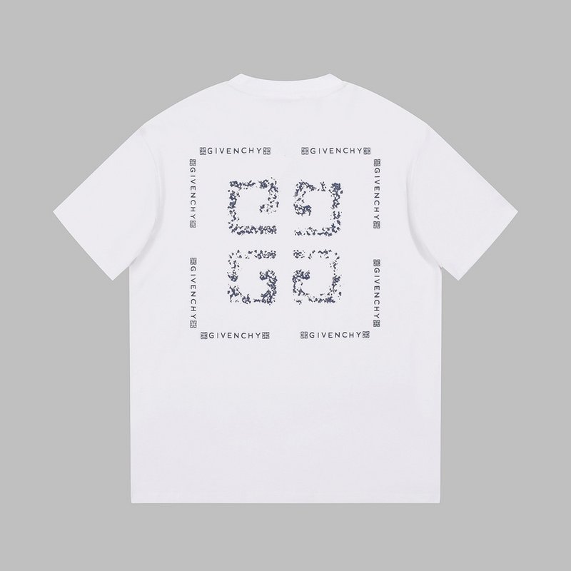 Футболка Givenchy With A Letter Logo On The Back "White" фото № 7