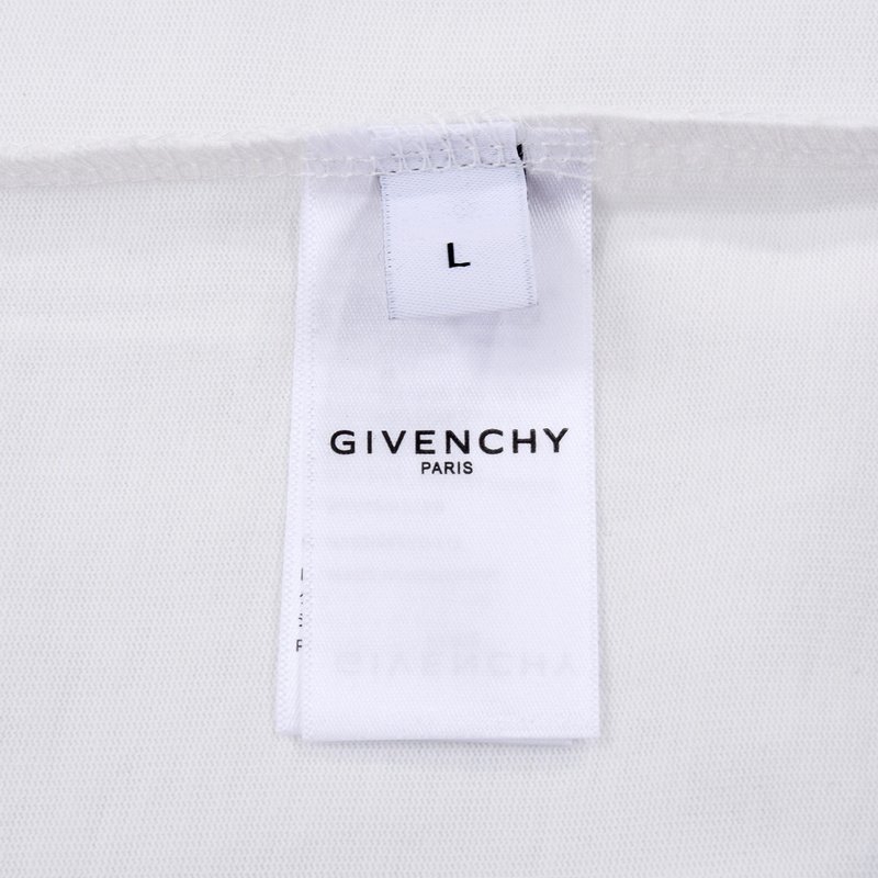 Футболка Givenchy With A Letter Logo On The Back "White" фото № 9