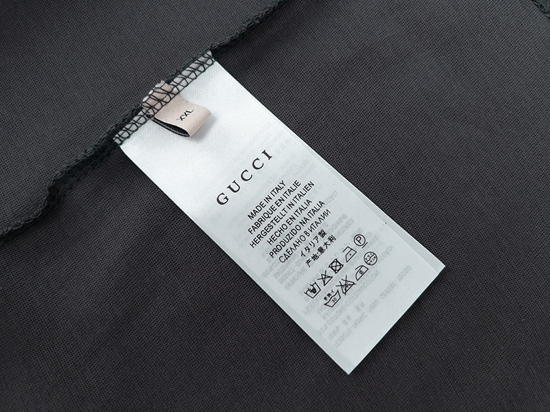Футболка Gucci X Balenciaga The Smeared Word "Gray" фото № 3