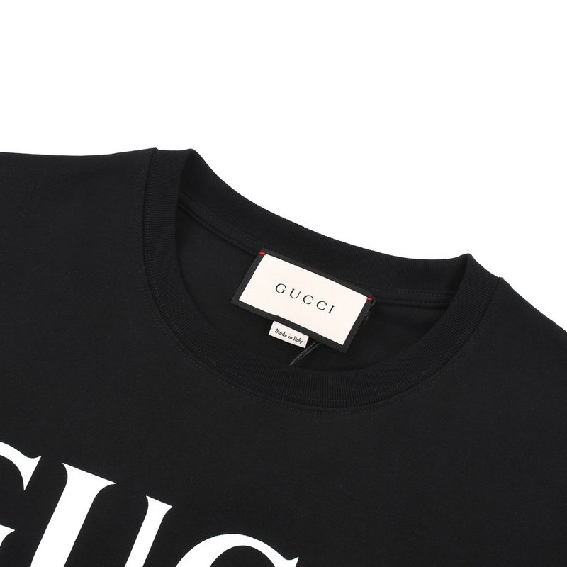 Футболка Gucci Logo And Fox Print "Black" фото № 4