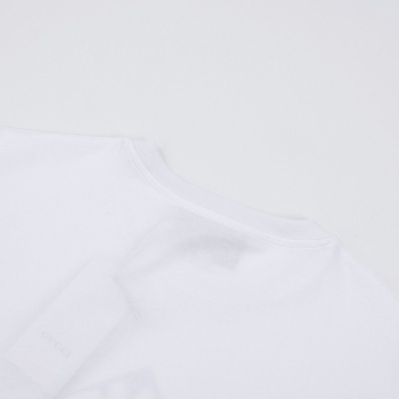 Футболка Gucci With An Inscription In The Form Of House "White фото № 3