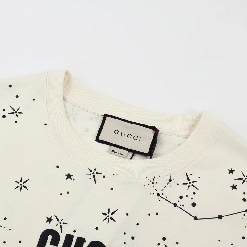 Футболка Gucci Constellations Of The Cosmos "Cream" фото № 7