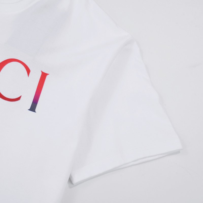 Футболка Gucci With A Logo - A Game Of Color "White" фото № 3