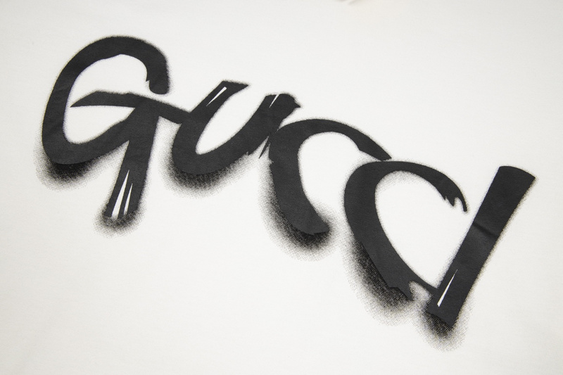Футболка Gucci Spray Art "White" фото № 3
