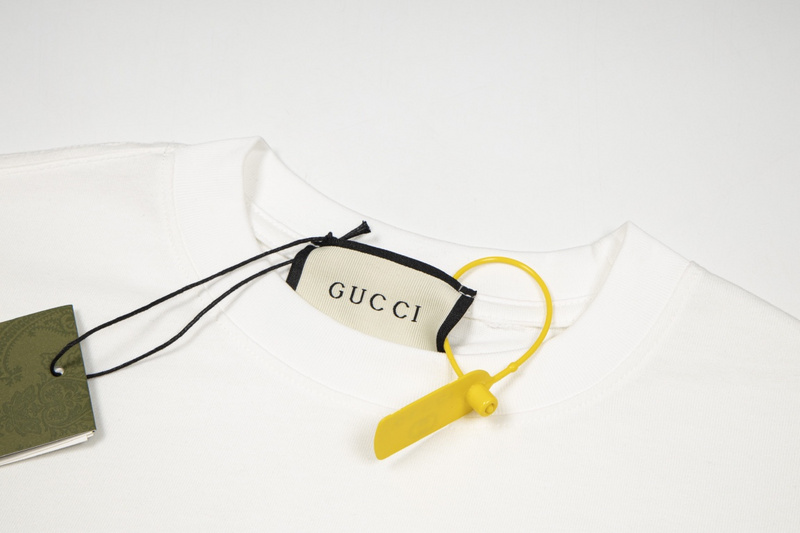 Футболка Gucci Spray Art "White" фото № 4