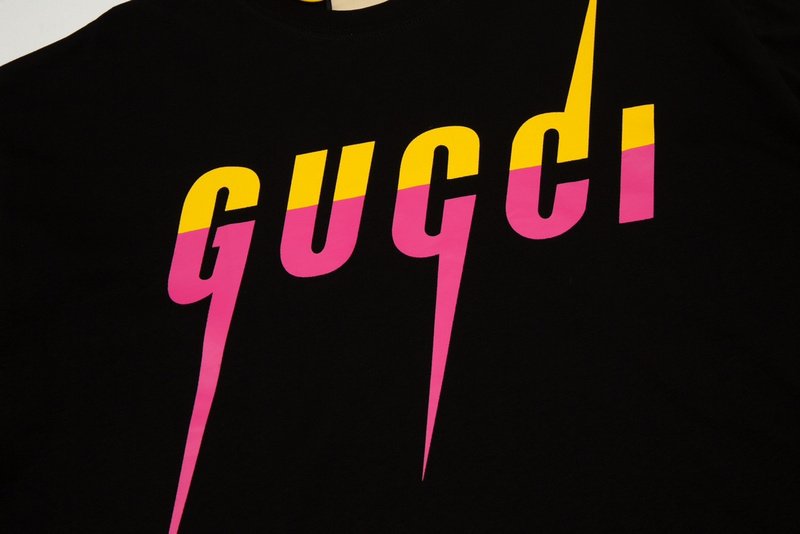 Футболка Gucci Sharp Edge "Black" фото № 7