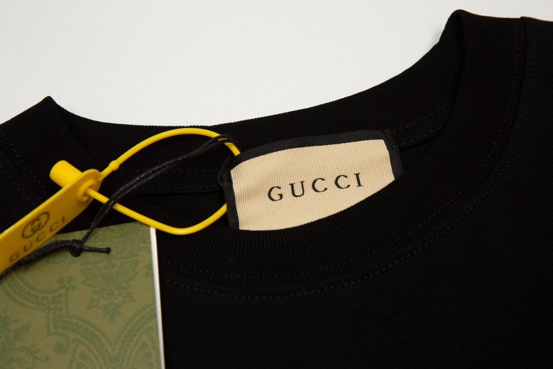 Футболка Gucci Sharp Edge "Black" фото № 8