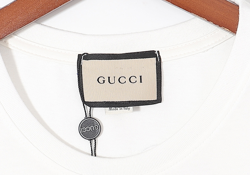 Футболка Gucci Slates Print With Logo "White" фото № 7