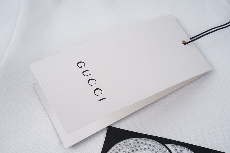 Футболка Gucci Sport Front Logo "White" фото № 4