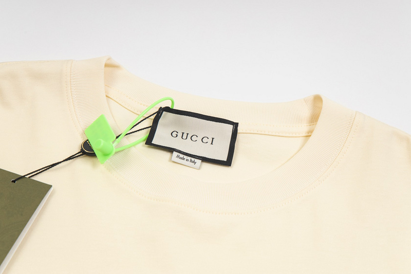 Рубашка Gucci Orange Logo "Beige" фото № 5
