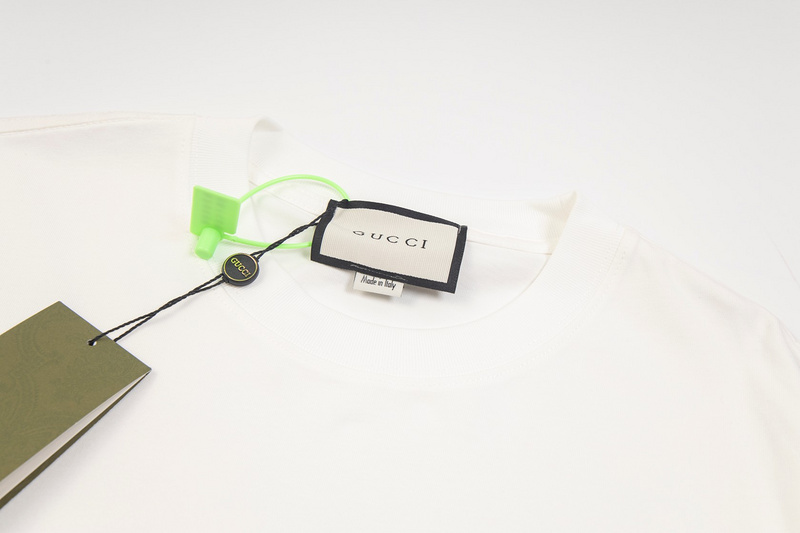 Футболка Gucci Leamon Print "White" фото № 4