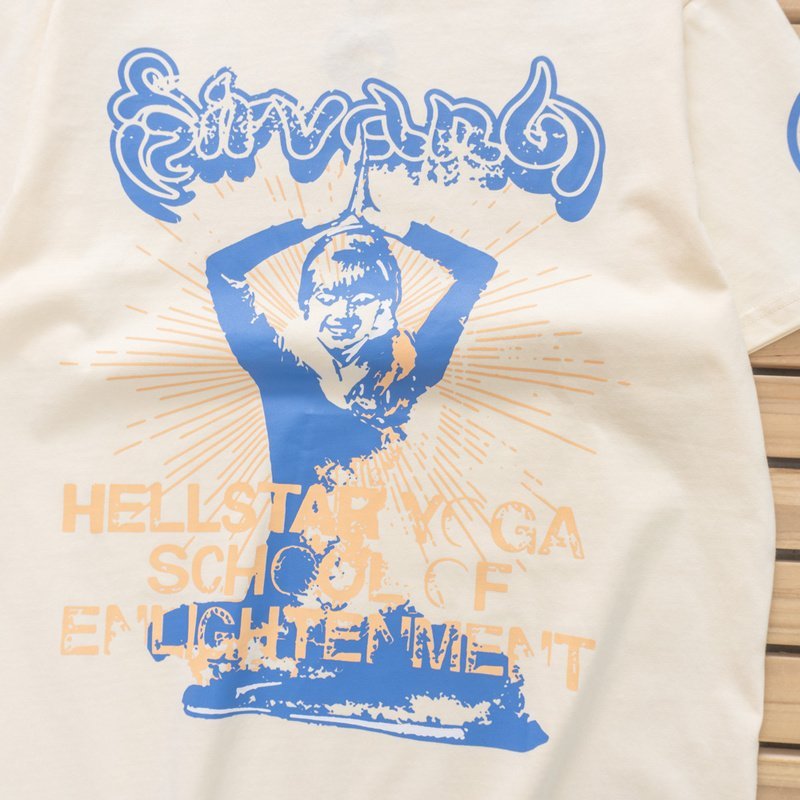 Футболка Hellstar Yoga "White" фото № 3