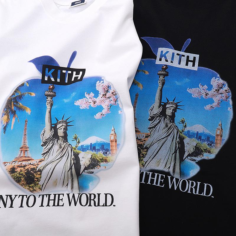 Футболка Kith NY to the World "White" фото № 8