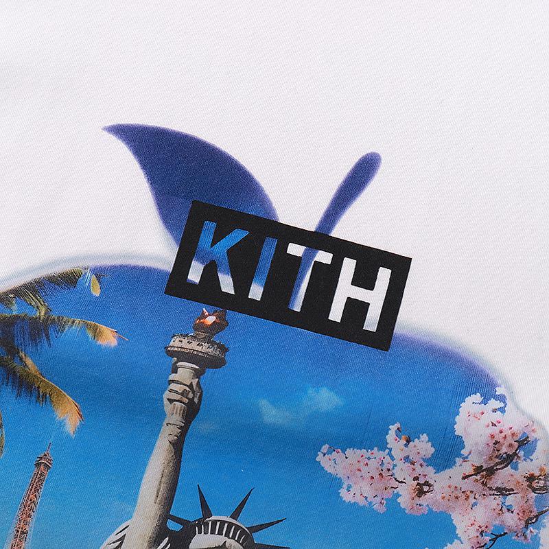 Футболка Kith NY to the World "White" фото № 3