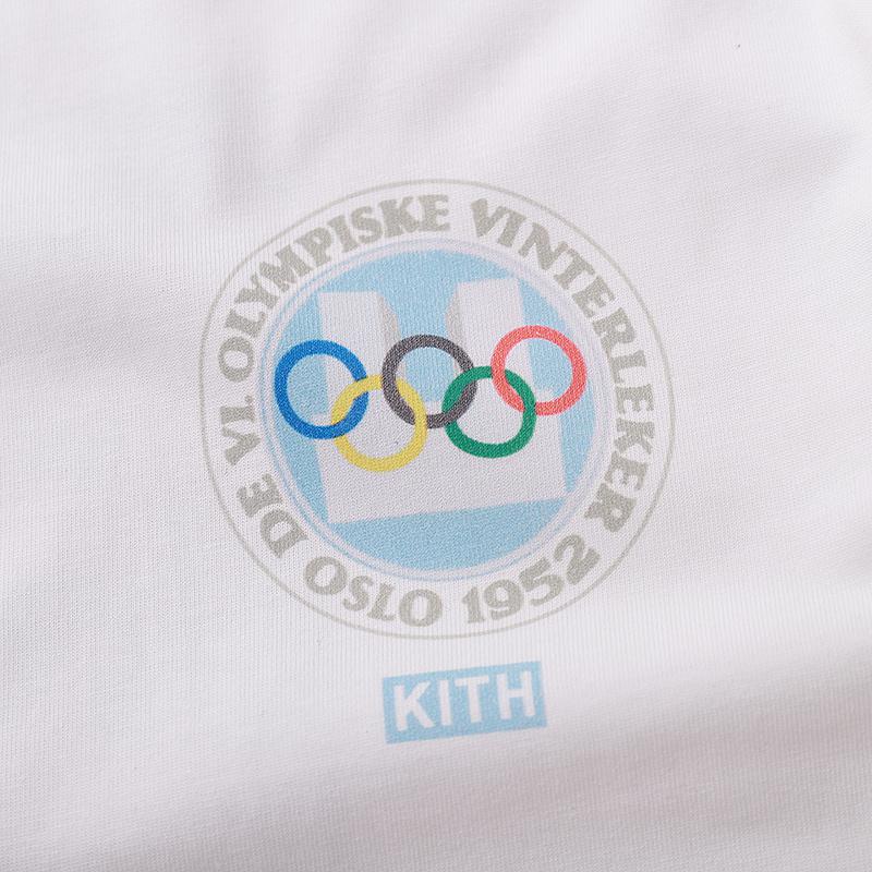 Футболка Kith Olympic Rings "White" фото № 3