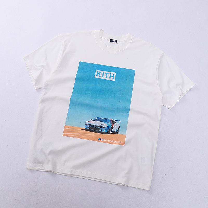 Футболка Kith M Car Motorsport "White" фото № 2