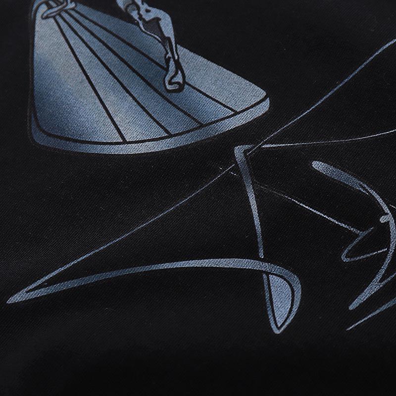 Футболка Kith Silver Surfer Glide "Black" фото № 5